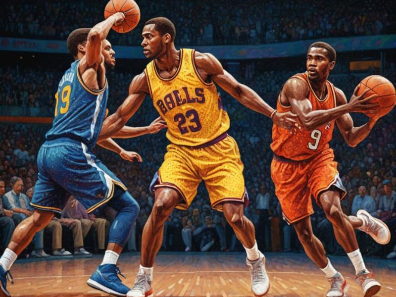 为什么湖人的球这么流畅大史：他们有仨持球点呢，当然流畅